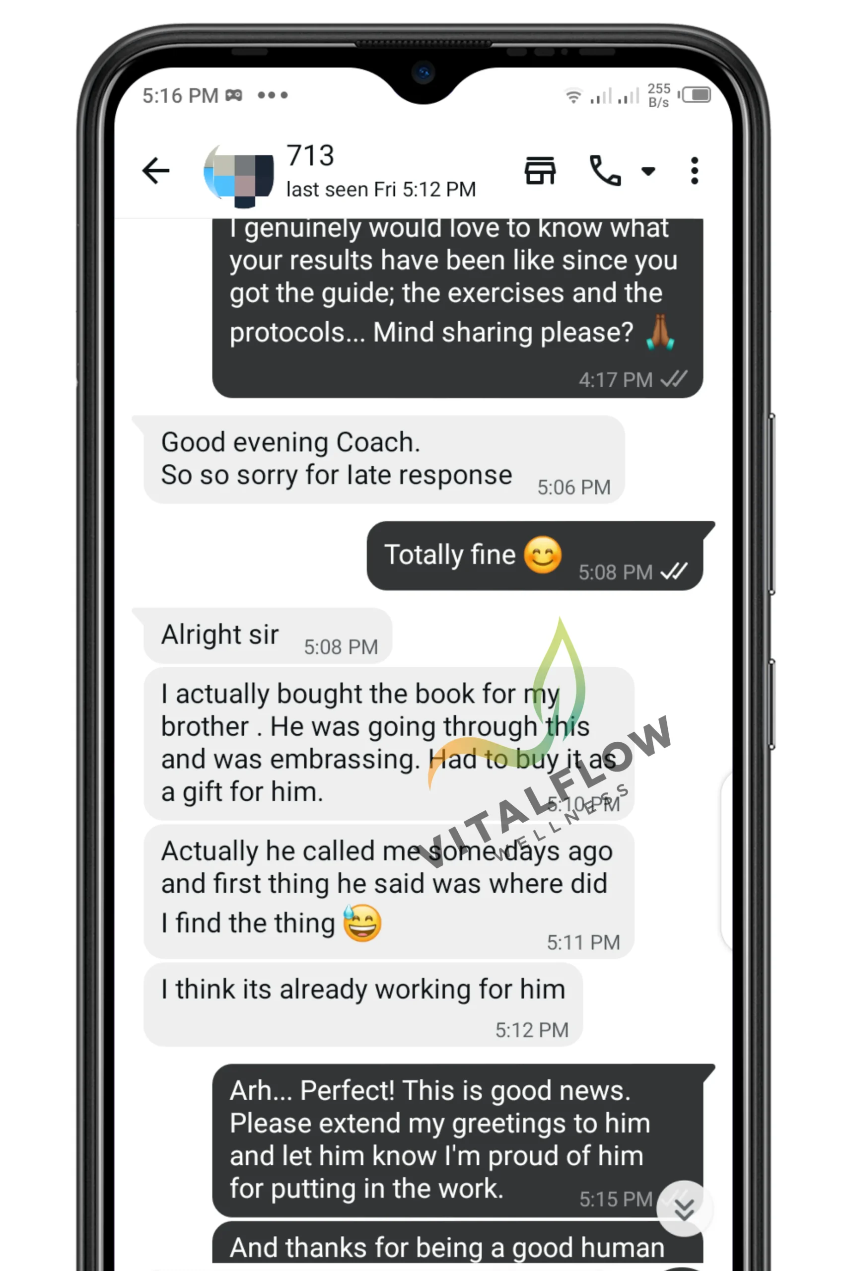 WhatsApp testimonial β man shares results after 14-Day Bedroom Confidence Reset Nigeria